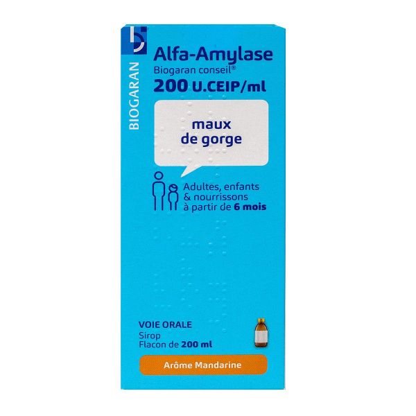 Alfa-Amylase 200 U.CEIP/ml 200ml