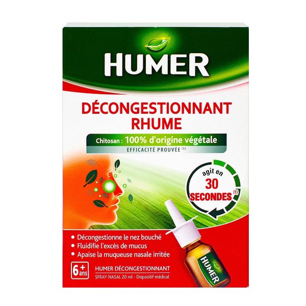 Humer décongestionnant rhume spray 20ml