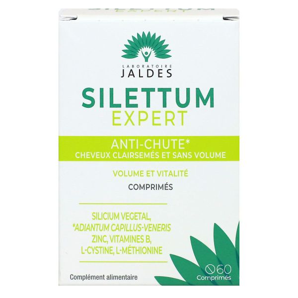 Silettum Expert anti-chute cheveux 60 comprimés