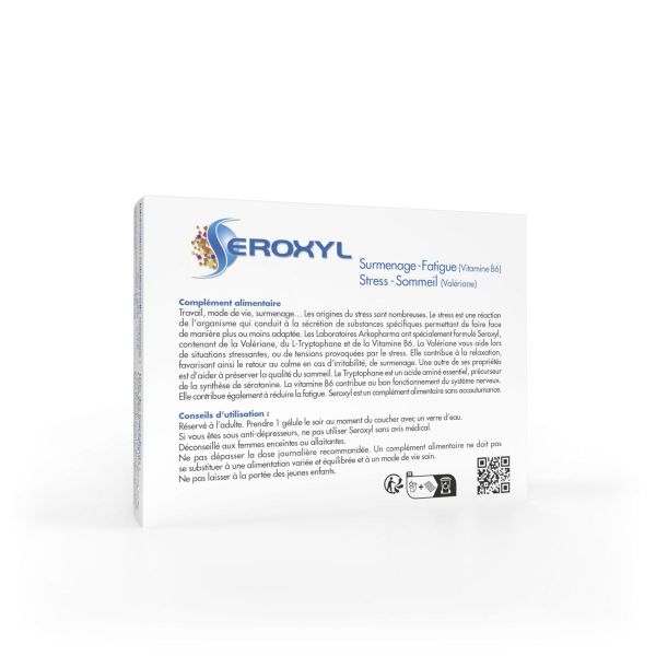 Seroxyl surmenage stress 60 gélules