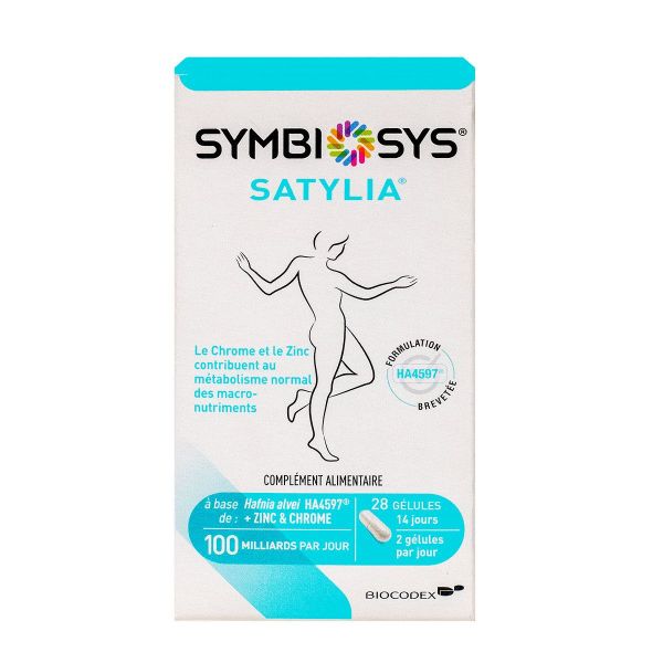 Satylia chrome et zinc 28 gélules