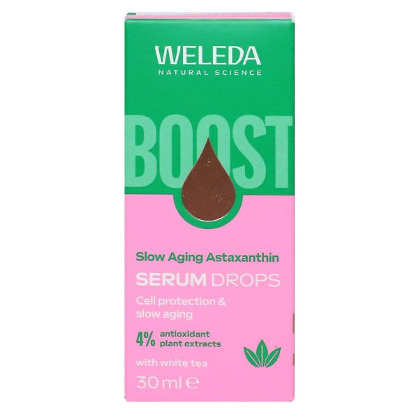Slow Aging Astaxanthin serum Drops Boost anti-âge 30ml