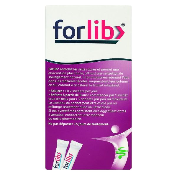 Forlib traitement constipation occasionnelle 12 sachets