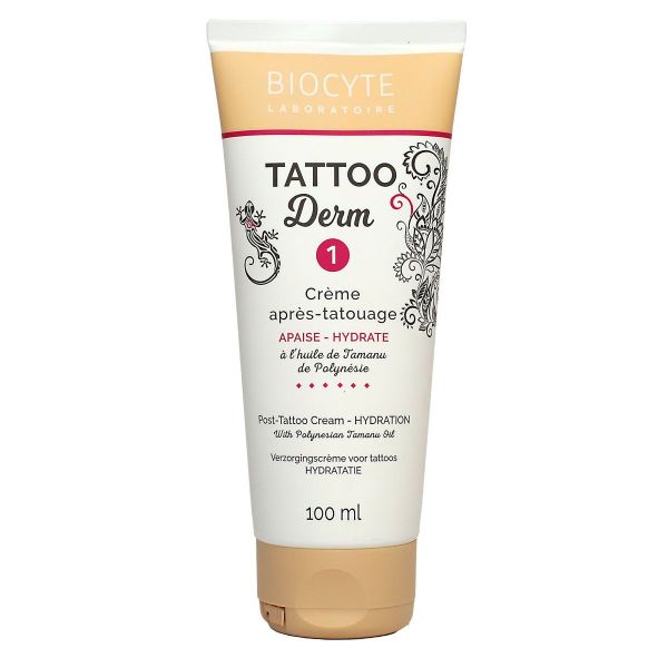Tatto Derm creme après tatouage apaise et hydrate 100ml