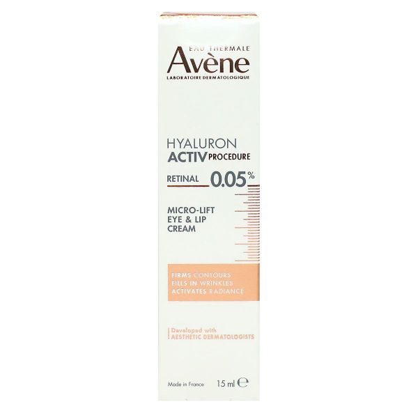 Hyaluron Activ procédure Retinal crème Micro-lift yeux et lèvres 15ml