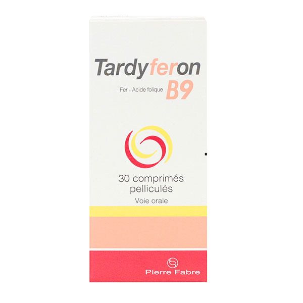Tardyferon B9 30 comprimés pelliculés
