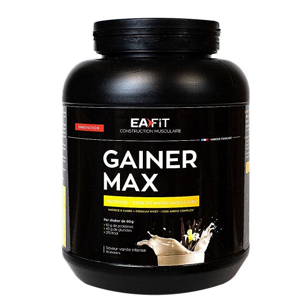 Gainer Max saveur vanille 1,1kg