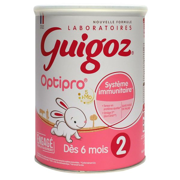 Optipro 2 lait 2ème âge dès 6 mois 780g