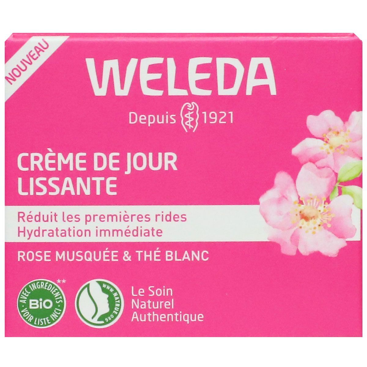 La Cr me De Jour Lissante La Rose Musqu e Et Au Th Blanc Weleda La Cr me De Jour Lissante La Rose Musqu e Et Au Th Blanc Weleda