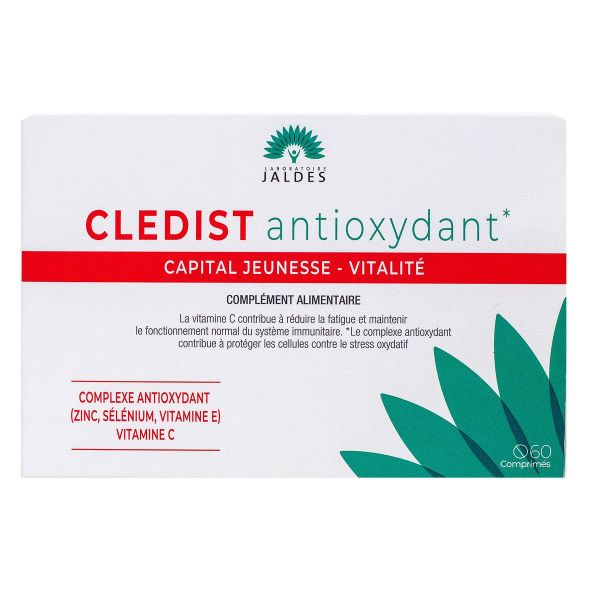 Cledist antioxydant capital jeunesse-vitalité 60 comprimés