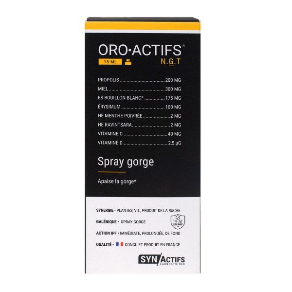 OroActifs spray gorge 15ml