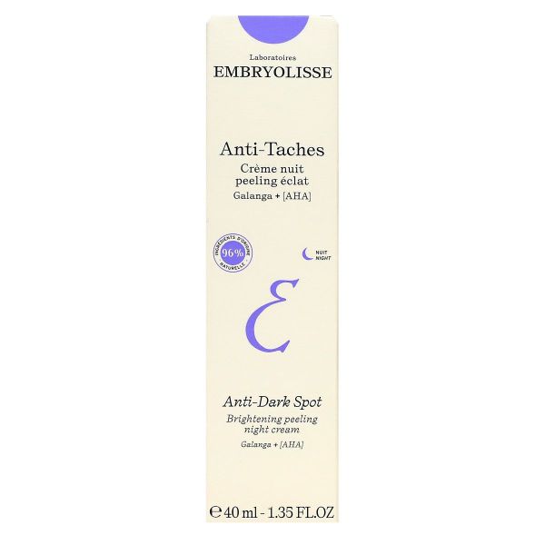 Creme nuit anti-tâches Peeling éclat 40ml