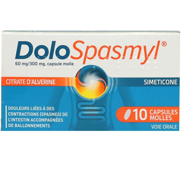 DoloSpasmyl 60mg/300mg 10 capsules molles