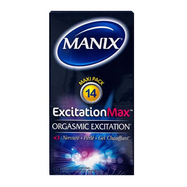 Exitation Max 14 préservatifs