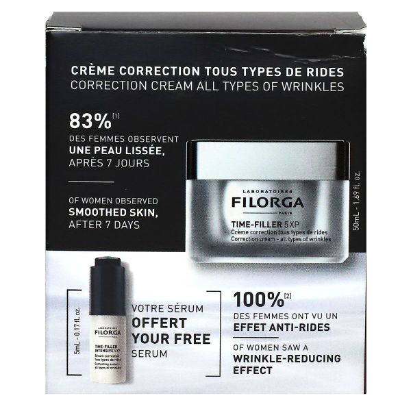Coffret Time-Filler Intensive 5XP creme 50ml + serum 5ml