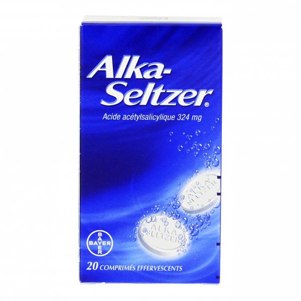 Alka-Seltzer 20 comprimés effervescents