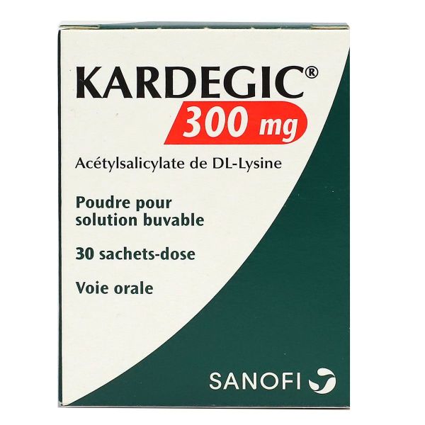 Kardegic 300mg poudre pour solution buvable 30 sachets-dose