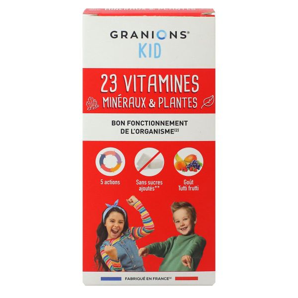 Kid 23 vitamines minéraux et plantes 200ml