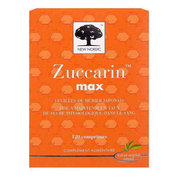 Zuccarin max 120 comprimés