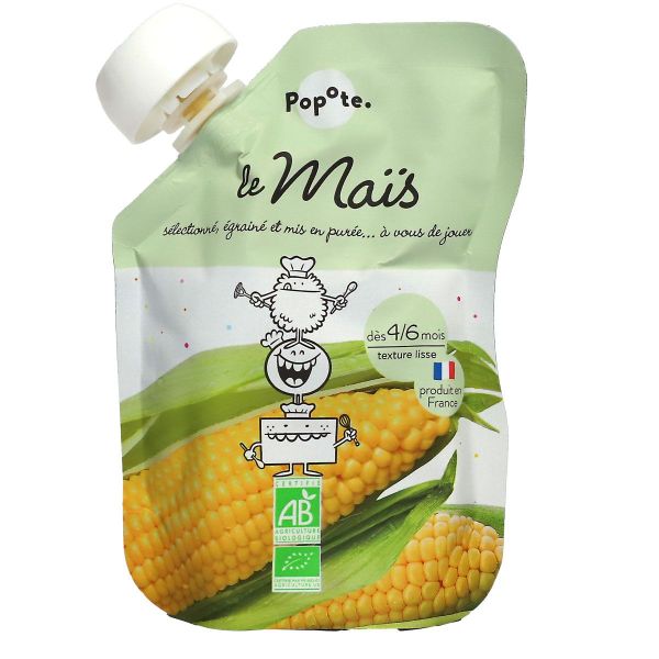 Le maïs purée bio dès 4-6 mois 120g