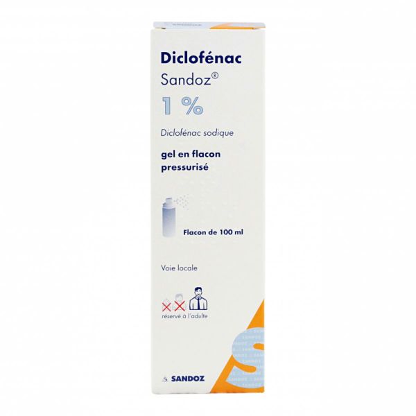 Diclofénac 1% gel 100ml
