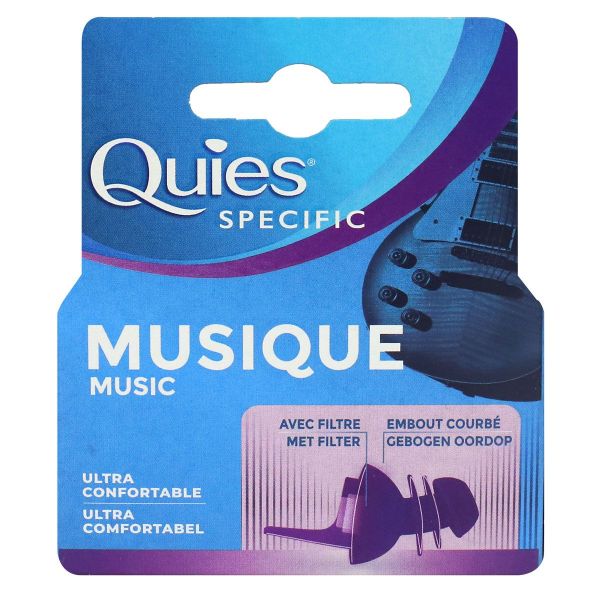 Specific Musique 1 paire protection auditive avec filtre