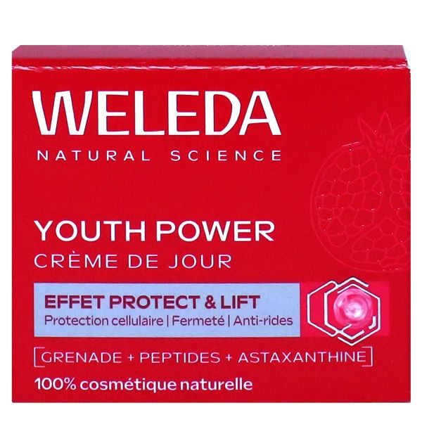Youth Power grenade creme jour anti-rides peptides de maca 40ml