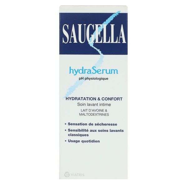 Hydraserum soin lavant intime lait d'avoine 200ml