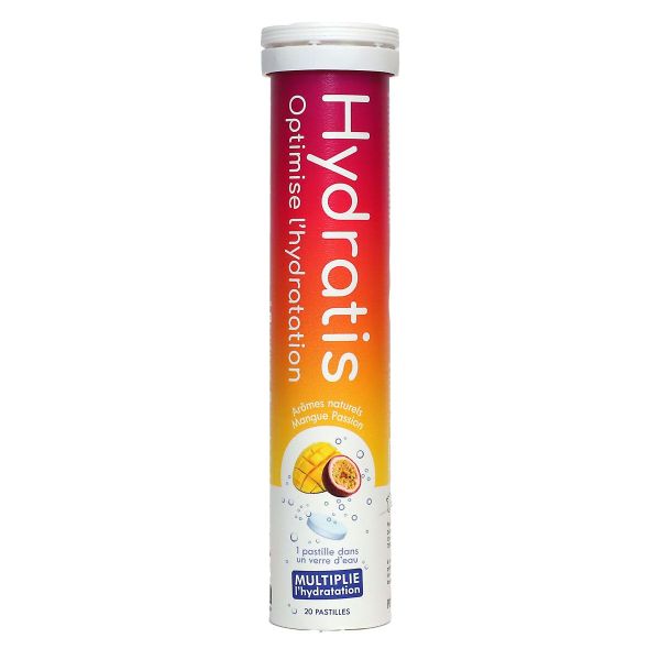Solution d'hydratation 20 comprimés effervescents mangue passion