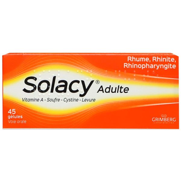 Solacy adulte 45 gélules