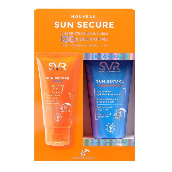 Sun Secure crème SPF50+ 50ml + après-soleil