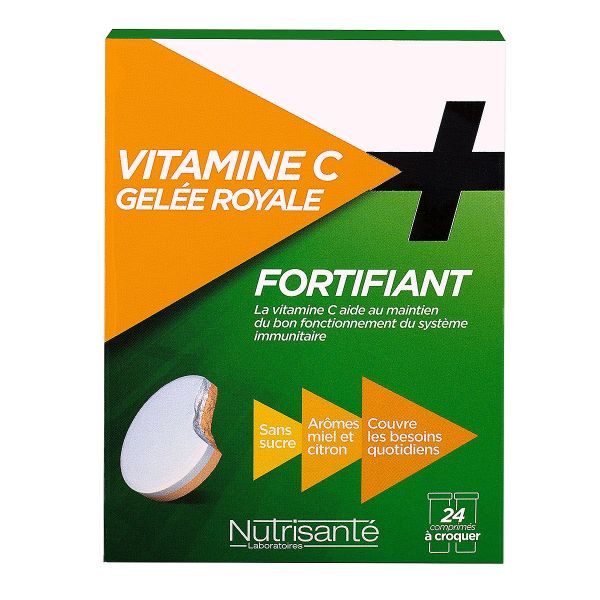 Vitamine C & gelée royale fortifiant 24 comprimés