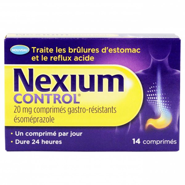 Nexium control ésoméprazole 20mg