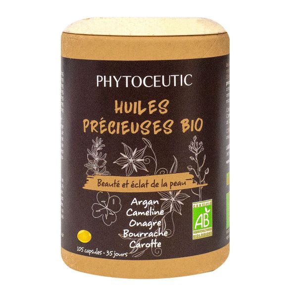 Huiles précieuses bio 105 capsules