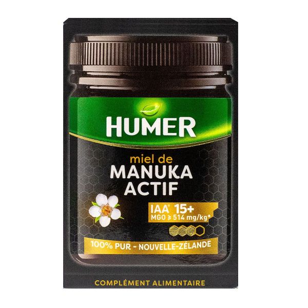 Humer miel de Manuka Actif IAA 15+ 250g