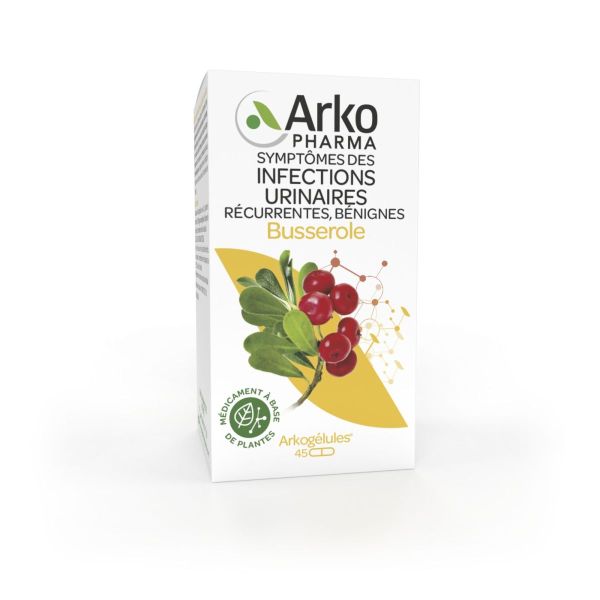Arkogélules busserole 45 gélules