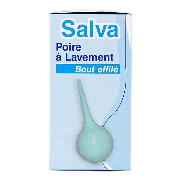 Salva poire à lavement bout effilé n°2 30ml