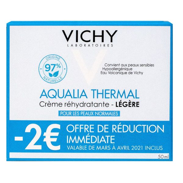 Aqualia Thermal crème réhydratante légère peau normale 50ml