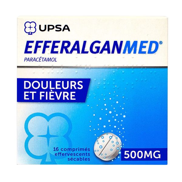 Efferalgan 500mg 16 comprimés