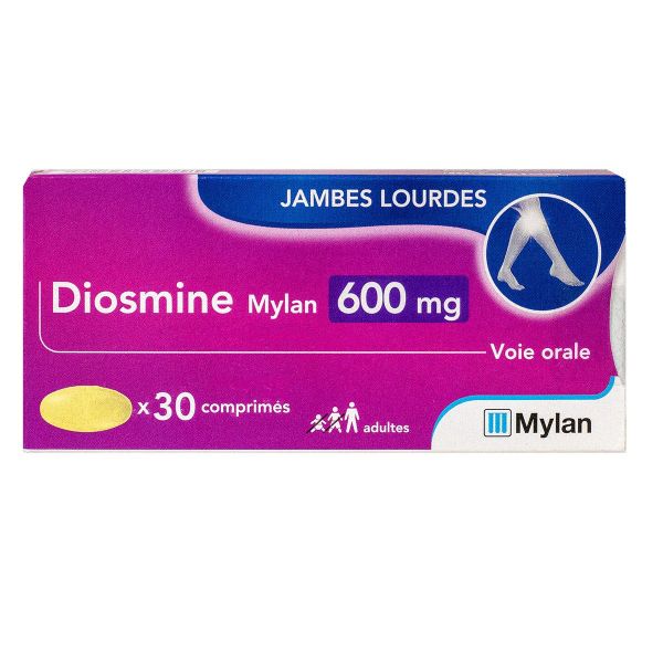 Diosmine 600mg 30 comprimés
