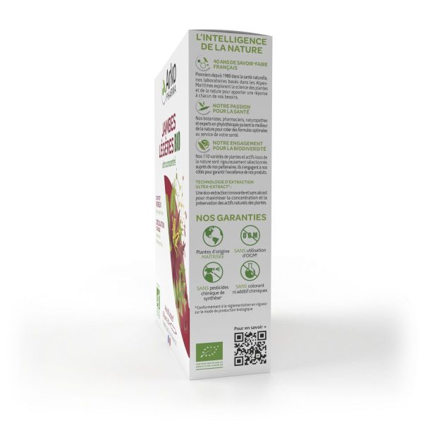 Arkofluides bio jambes légères 20 ampoules