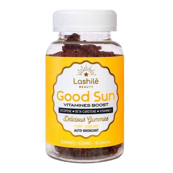 Good Sun Vitamines Boost autobronzant teint sublimé 60 gommes
