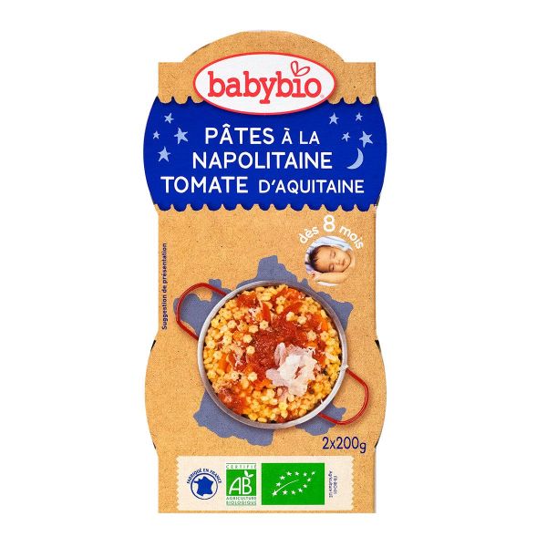 Bol bonne nuit pâtes à la napolitaine 2x200g