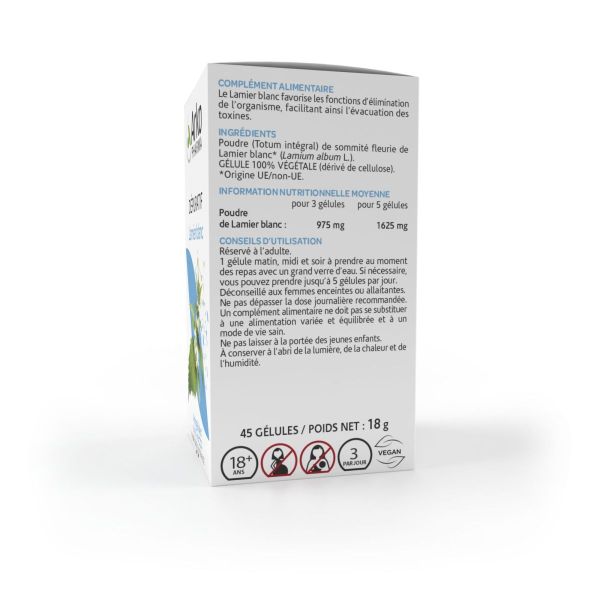 Arkogélules lamier blanc 45 gélules