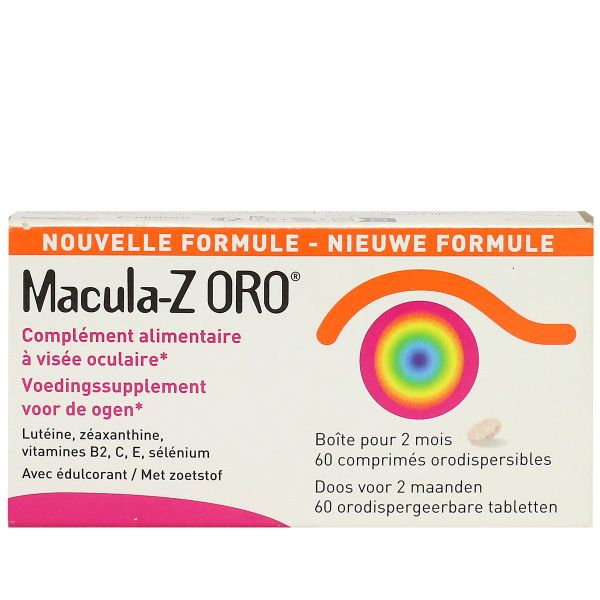 Macula-Z ORO visée oculaire 60 comprimés