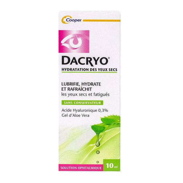Dacryo hydratation des yeux secs 10ml