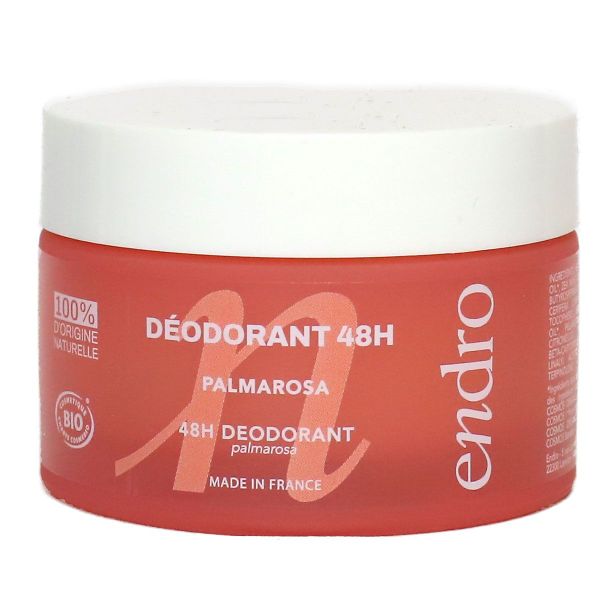 Déodorant 48h bio palmarosa 50g