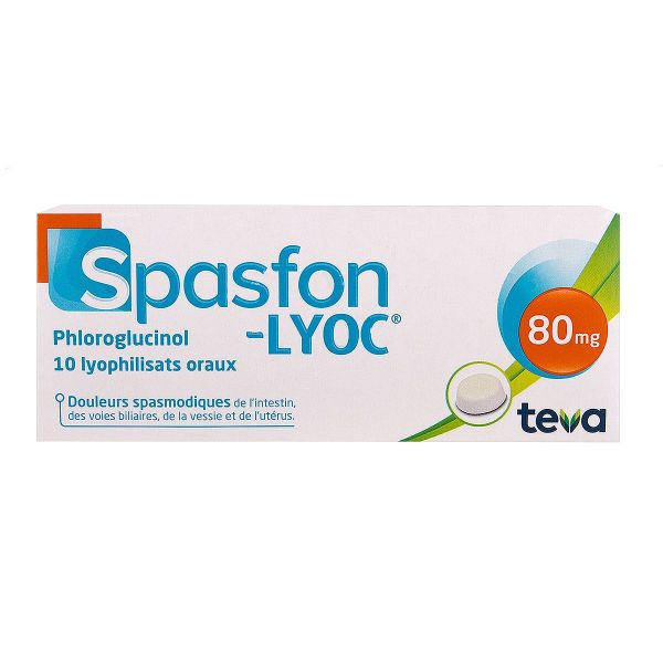 Spasfon lyoc 80mg 10 lyophilisats oraux 