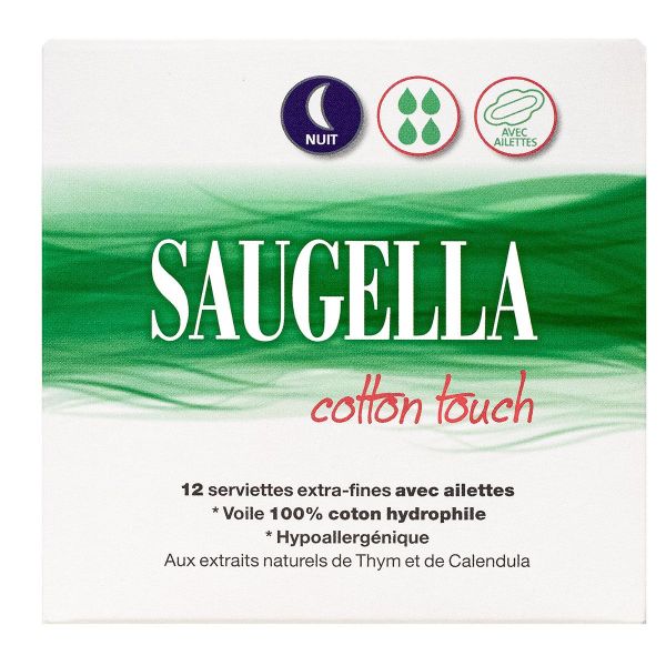 Cotton Touch 12 serviettes extra-fines nuit