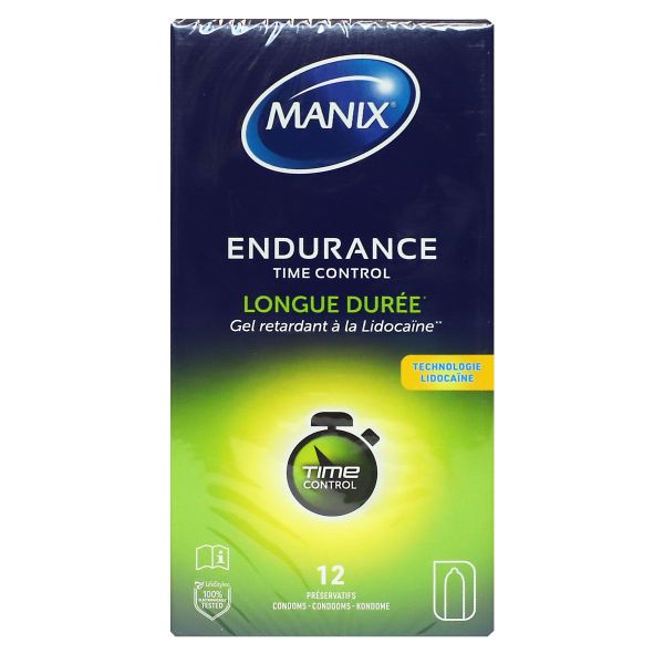 Endurance Time Control longue durée 12 préservatifs